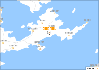 map of Guanwu