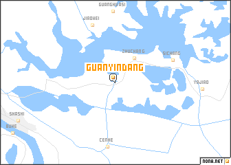 map of Guanyindang