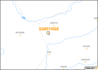 map of Guanyinge