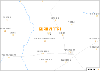 map of Guanyintai