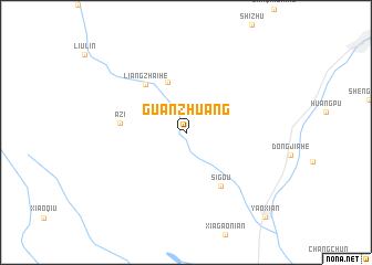 map of Guanzhuang