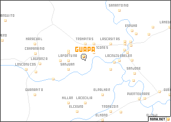 map of Guapa