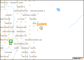 map of Guapa