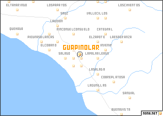 map of Guapinolar