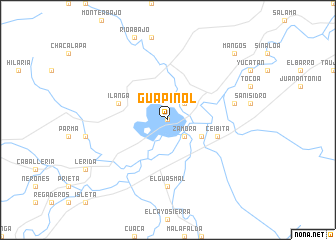map of Guapinol