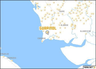 map of Guapinol