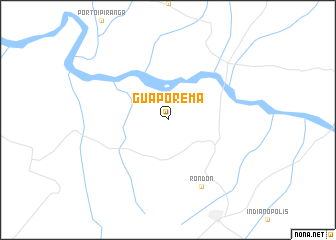 map of Guaporema