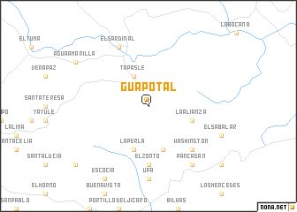 map of Guapotal