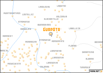 map of Guapota