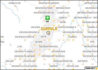 map of Guápulo