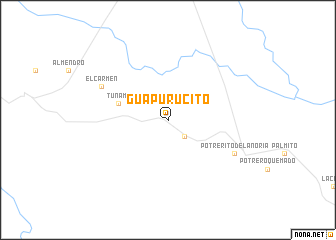 map of Guapurucito