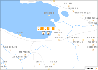 map of Guaqui