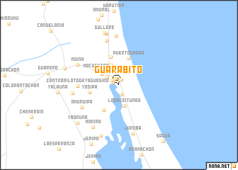 map of Guarabito