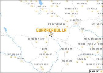 map of Guaracabulla