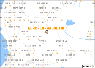 map of Guaracara Junction