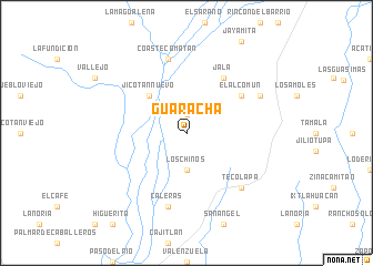 map of Guaracha