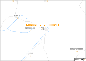 map of Guaraciaba do Norte