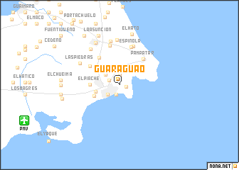 map of Guaraguao