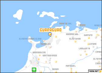 map of Guaraguao