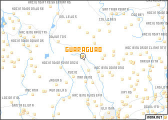 map of Guaraguao