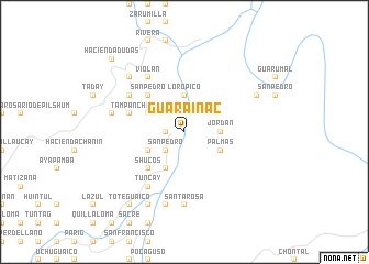 map of Guarainac