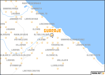 map of Guaraje