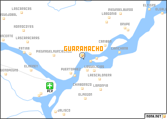 map of Guaramacho