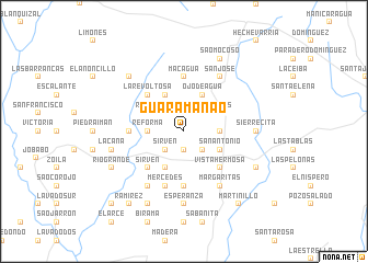 map of Guaramanao