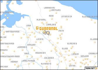map of Guaranal