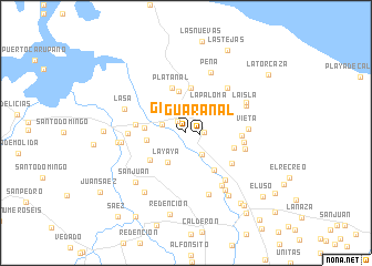 map of Guaranal