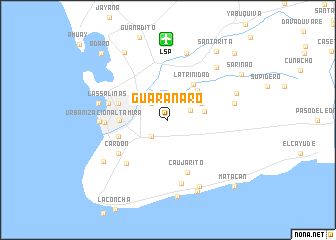 map of Guaranaro