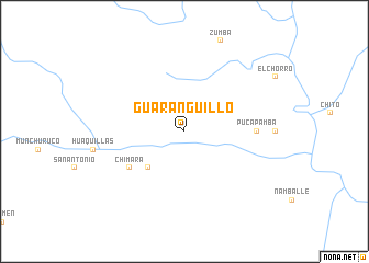 map of Guaranguillo