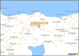 map of Guarapiche