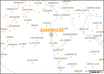 map of Guarapiche