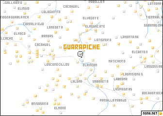 map of Guarapiche