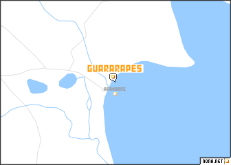 map of Guararapes