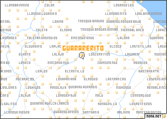 map of Guararerito