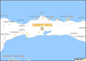 map of Guarataral