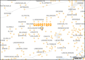 map of Guarataro