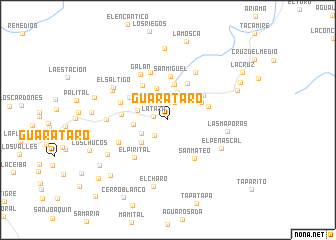 map of Guarataro