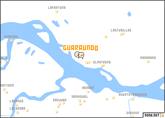 map of Guaraúno