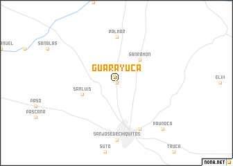 map of Guarayuca