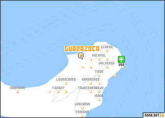 map of Guarazoca