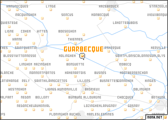 map of Guarbecque