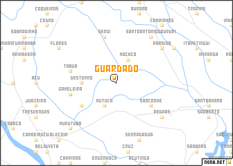 map of Guardado