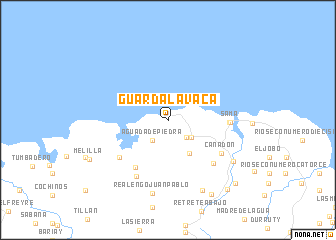 map of Guardalavaca