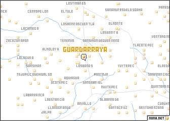 map of Guardarraya