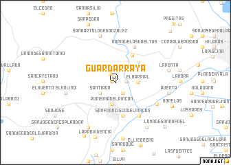 map of Guardarraya