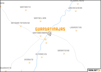 map of Guardatinajas