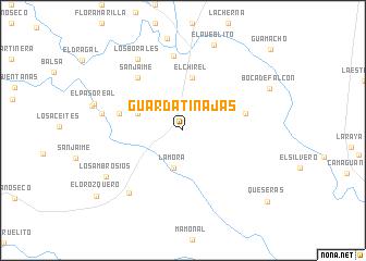 map of Guardatinajas